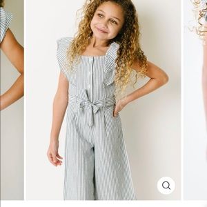 Hope & Henry Ruffle Sleeve Button front Jumper size 5